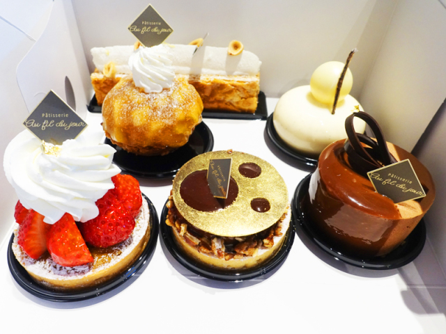 パリブリストル出身の華麗な工夫を凝らしたケーキ