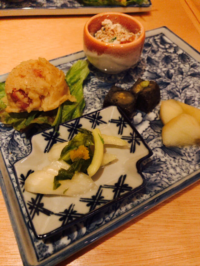 気の利いた和食コース料理店