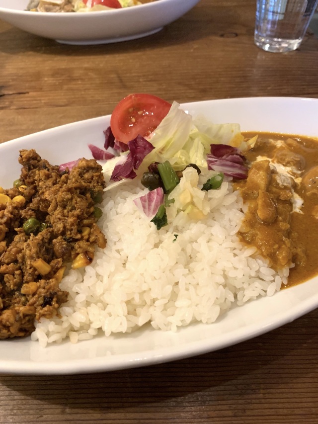 個性的なキーマカレー