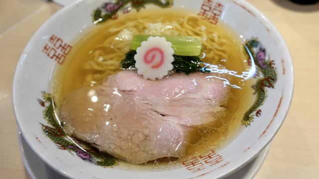 王子は英語でプリンスだよ。ピロピロ麺と白だしスープがキマってます。