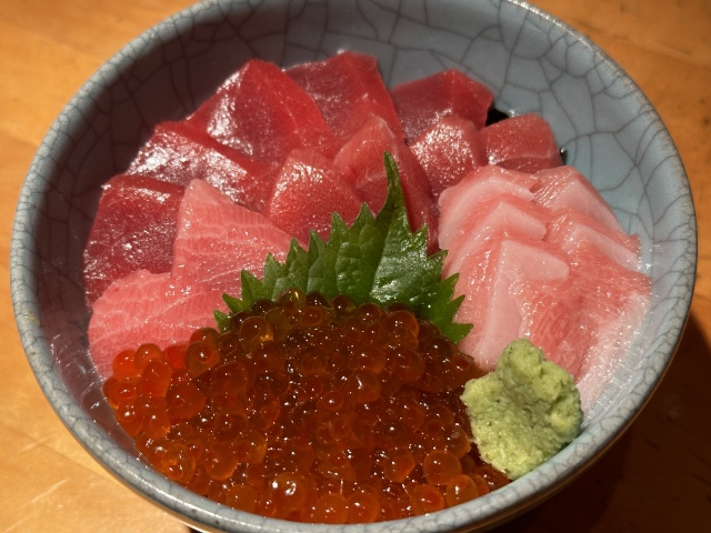 マグロを筆頭に魚介類を中心にした居酒屋