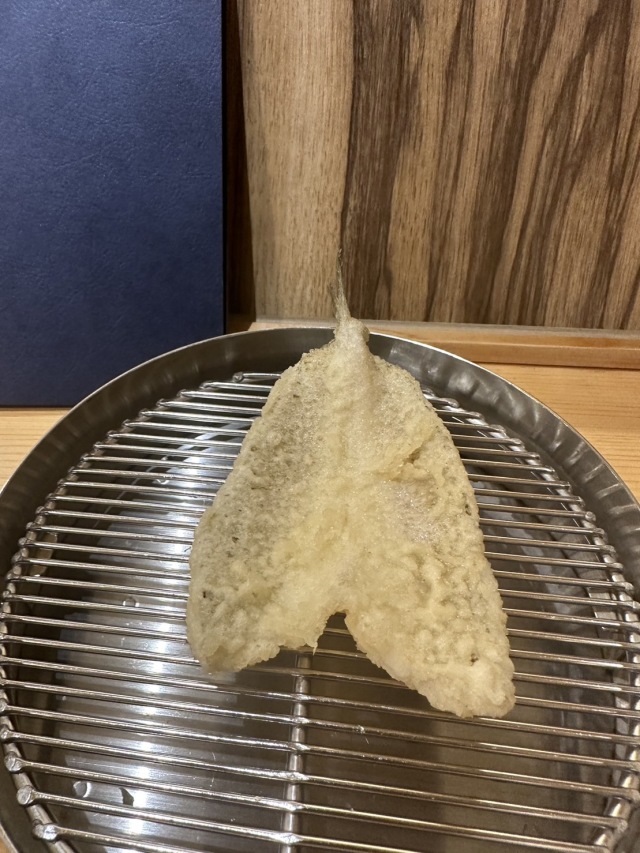 下町にある小綺麗な天麩羅店