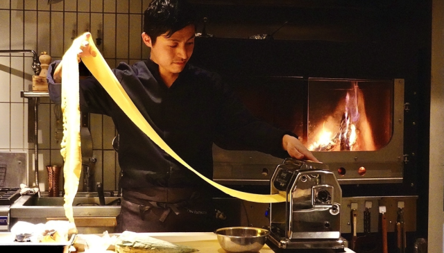 日本で、小川シェフにしかできない料理