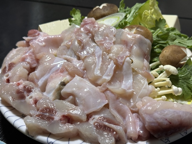 てっちりコースが美味しくて値段にびっくり