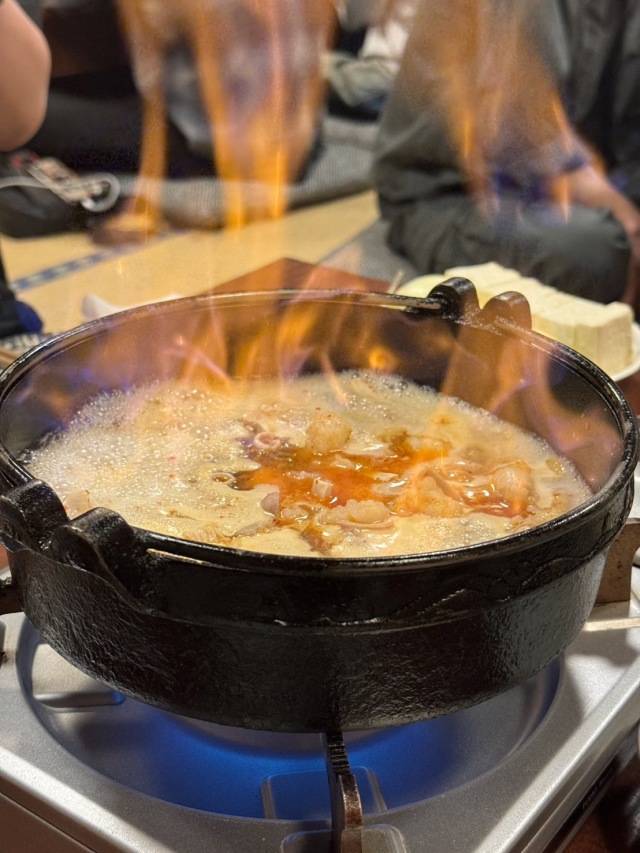 珍しいもつすき焼きミックスオンリーの店