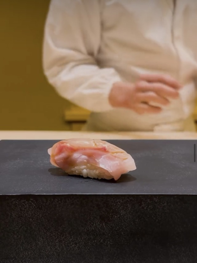 ミシュラン二つ星を獲得する、新潟を代表する鮨店の一軒
