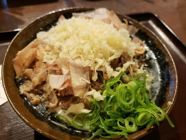 うどんのうまさは香りだね