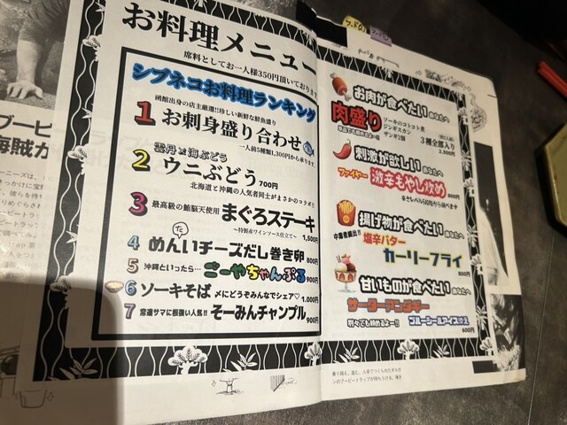 北海道&沖縄酒場 シブネコの店舗画像