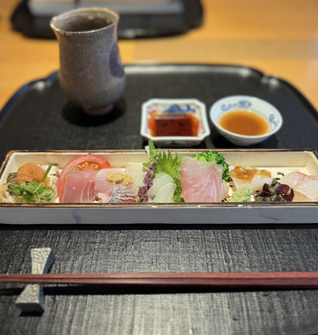 力強い日本料理店
