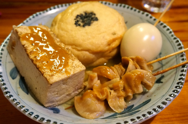 かつおだしをたっぷり吸った関東風おでん 
