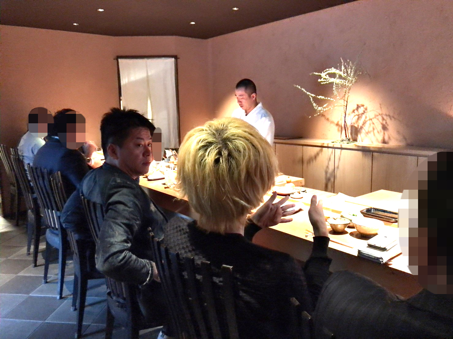 第36回堀江貴文とカウンターで高級寿司を食べるTERIYAKIプレミアム鮨会@福岡