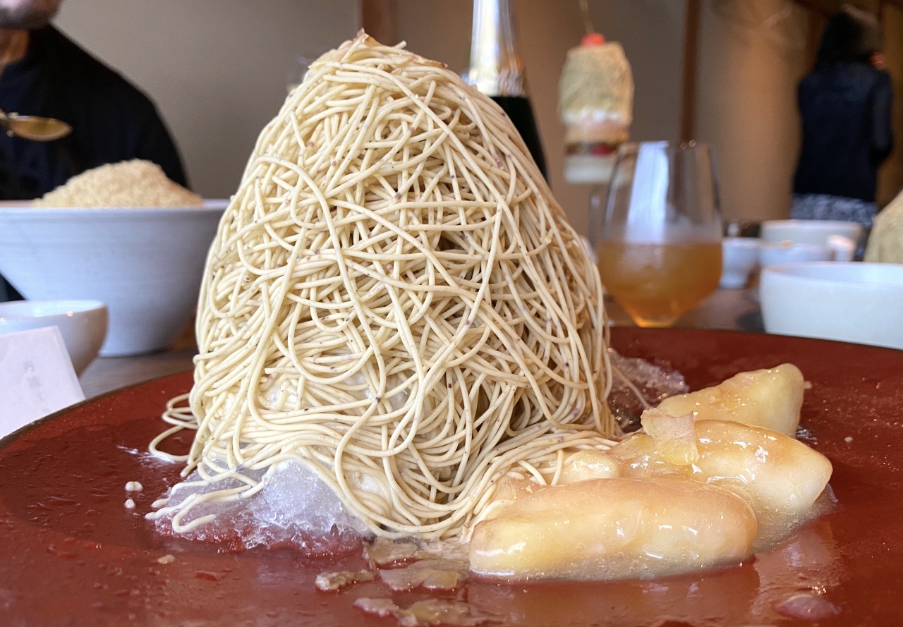 【京都グルメ】フォトジェニックな見た目だけじゃない！味も本格な国産和栗の絶品モンブラン！【●●●】