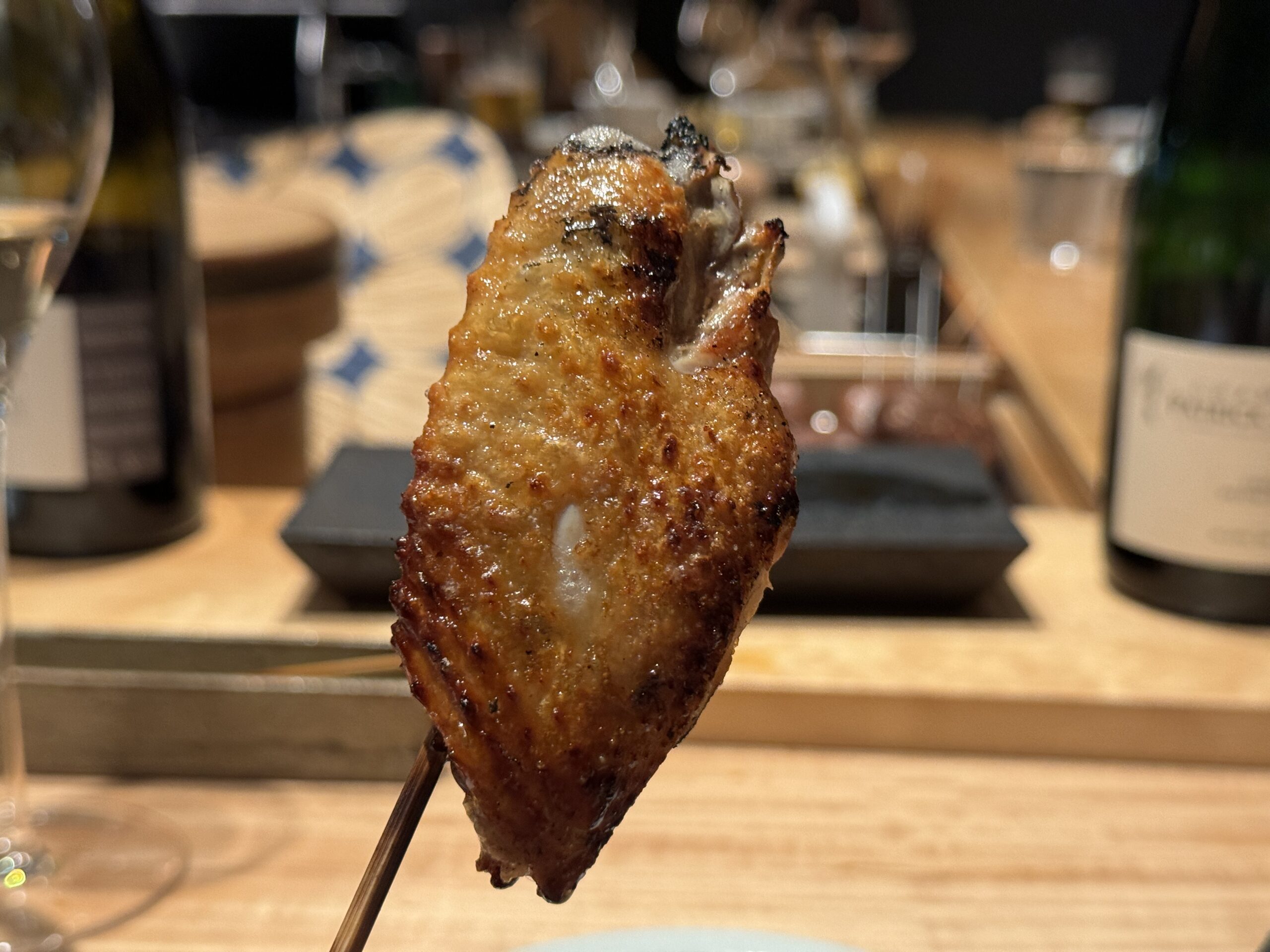 【福岡グルメ】全国からこのために福岡へ。高坂鶏の旨みを最大限に楽しめる焼鳥店＜●●●＞